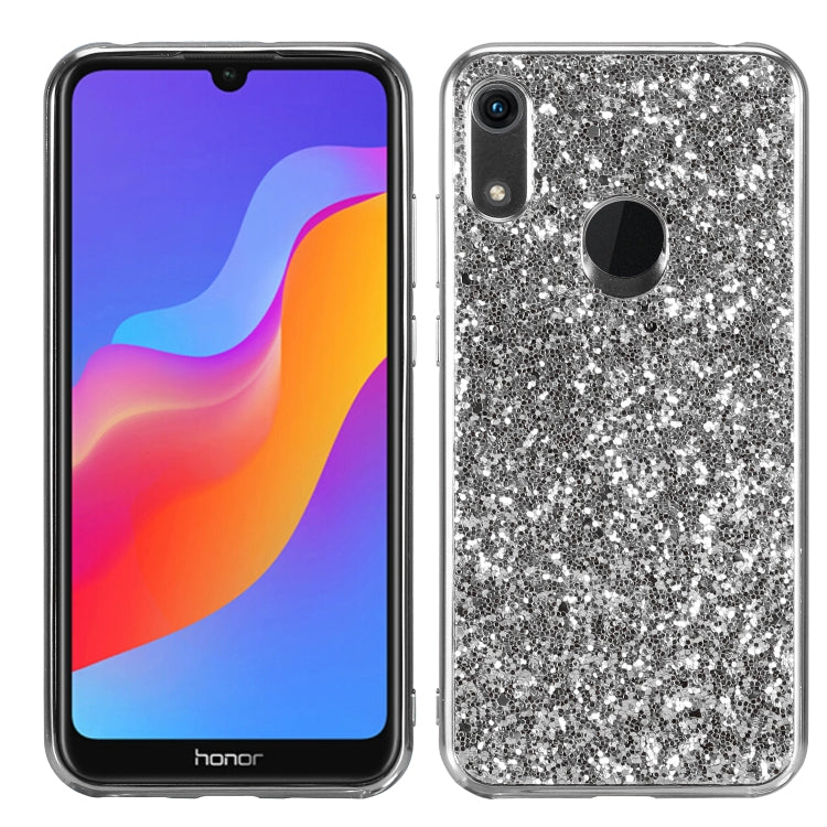 Custodia TPU antiurto con polvere per Huawei Honor Play 8A