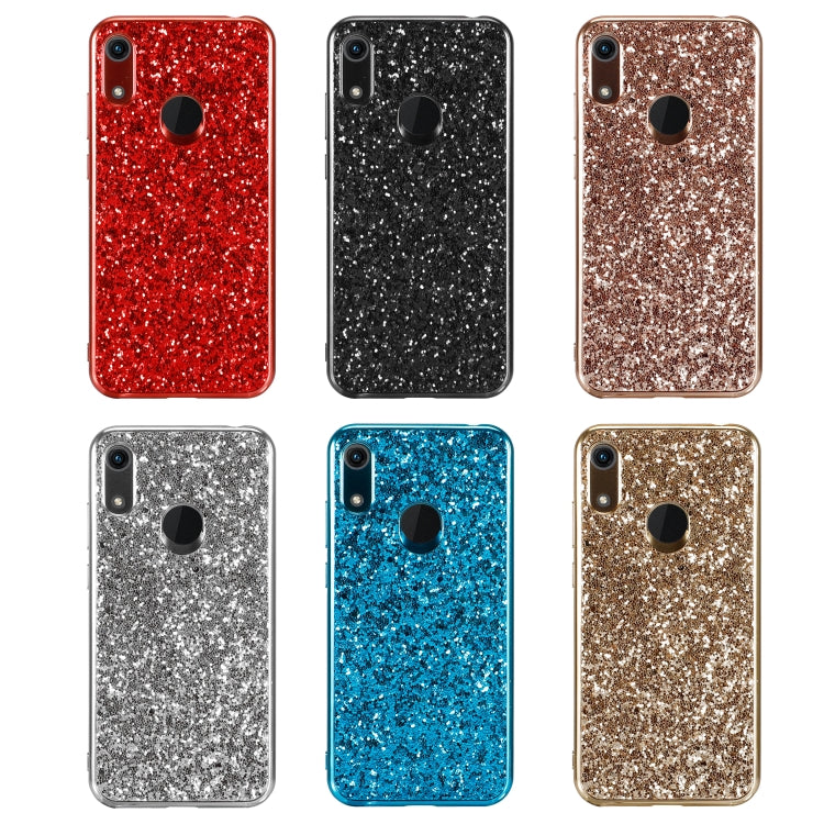Custodia TPU antiurto con polvere per Huawei Honor Play 8A
