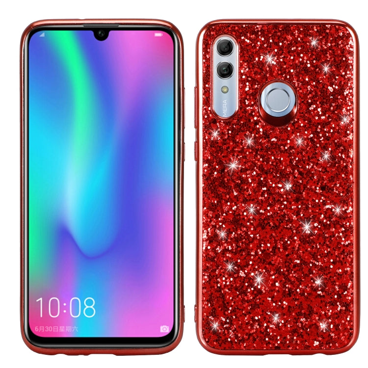Custodia TPU antiurto con polvere per Huawei Honor 10 Lite