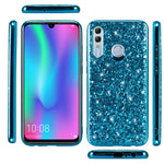 Custodia TPU antiurto con polvere per Huawei Honor 10 Lite