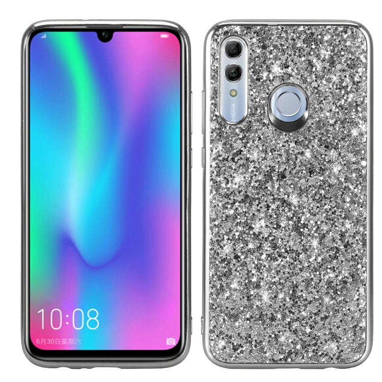 Custodia TPU antiurto con polvere per Huawei Honor 10 Lite