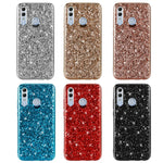 Custodia TPU antiurto con polvere per Huawei Honor 10 Lite