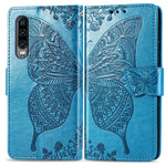 Custodia portafoglio in pelle per Huawei P30