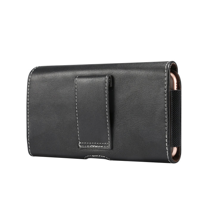 Custodia in pelle universale con marsupio per smartphone 6,9 poll