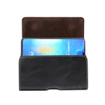 Custodia in pelle universale con marsupio per smartphone 6,9 poll
