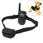 Collare addestramento cani 300 m ricaricabile con telecomando LCD
