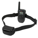 Collare addestramento cani 300 m ricaricabile con telecomando LCD - immagine 2