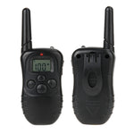 Collare addestramento cani 300 m ricaricabile con telecomando LCD - immagine 3