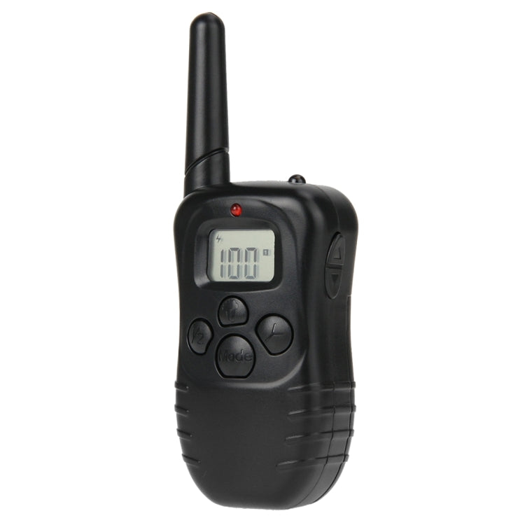 Collare addestramento cani 300 m ricaricabile con telecomando LCD - immagine 4