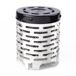 Copertura in acciaio inox per riscaldatore a infrarossi 12x16cm