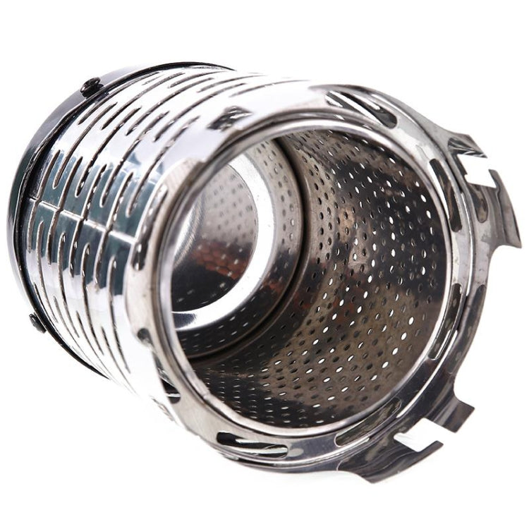 Copertura in acciaio inox per riscaldatore a infrarossi 12x16cm