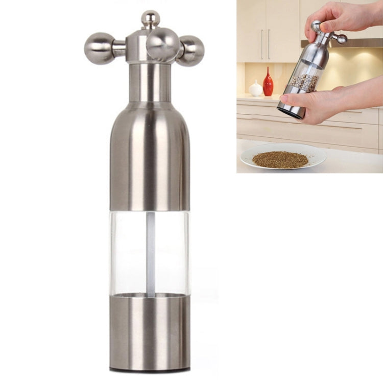 Macinapepe in acciaio inox 304 a forma di timone L