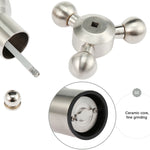 Macinapepe in acciaio inox 304 a forma di timone L