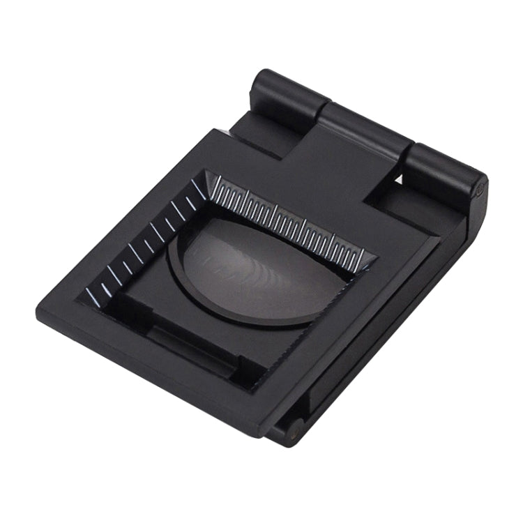 Lente d'ingrandimento in metallo 10x mini da scrivania