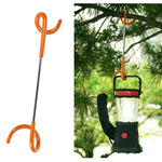 Gancio leggero a spirale per tenda da campeggio 26 cm