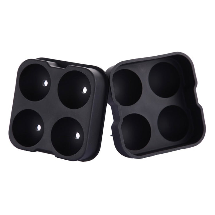 Stampo silicone per cubetti ghiaccio sferici 4 griglie