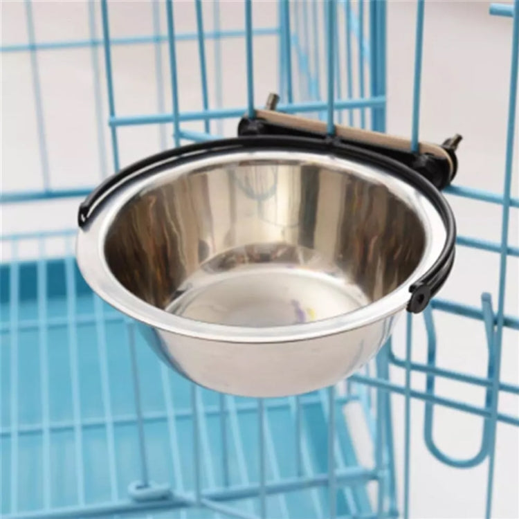 Ciotola sospesa in acciaio inox per cani taglia M