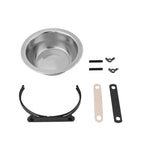 Ciotola sospesa in acciaio inox per cani taglia M