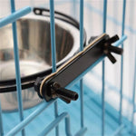 Ciotola sospesa in acciaio inox per cani taglia M