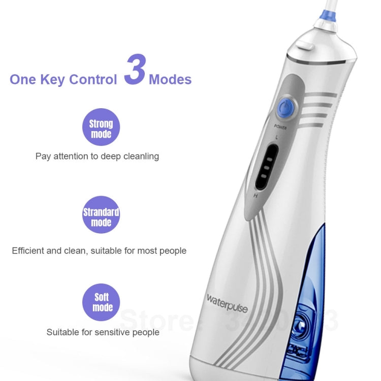 Irrigatore orale cordless Waterpulse V400Plus ricaricabile USB - immagine 3