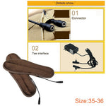 Solette riscaldate ricaricabili taglia 35-36