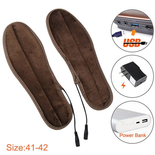 Solette riscaldate elettriche USB taglia 41-42