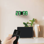 Sveglia digitale LED 3D con controllo suono e telecomando