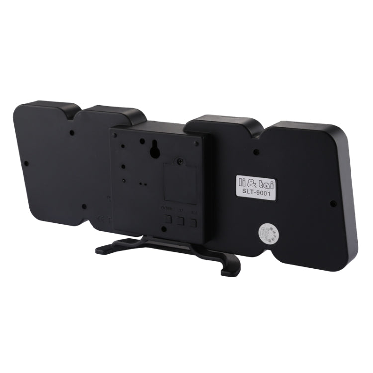 Sveglia digitale LED 3D con controllo suono e telecomando