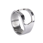 Apribottiglie in metallo stile anello 10 pezzi