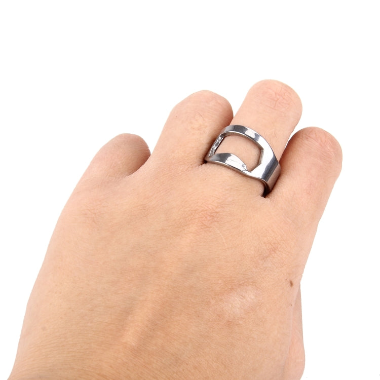 Apribottiglie in metallo stile anello 10 pezzi