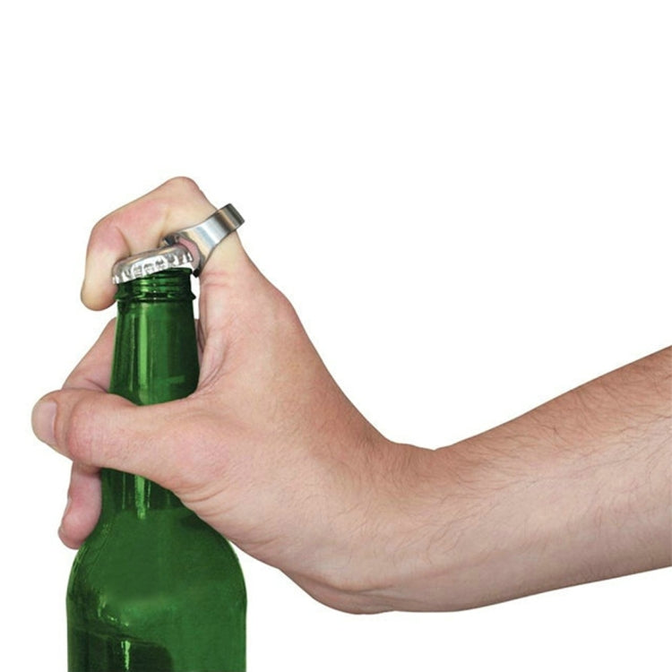 Apribottiglie in metallo stile anello 10 pezzi