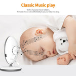 Baby monitor wireless VB605 con schermo LCD a colori da 2,4 pollici - immagine 8