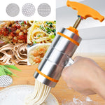 Macchina per noodle manuale in acciaio inox 3 stampi