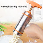 Macchina per noodle manuale in acciaio inox 4 stampi