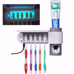 Dispenser automatico dentifricio con sterilizzatore UV