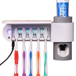 Dispenser automatico dentifricio con sterilizzatore UV