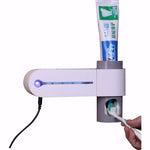 Dispenser automatico dentifricio con sterilizzatore UV