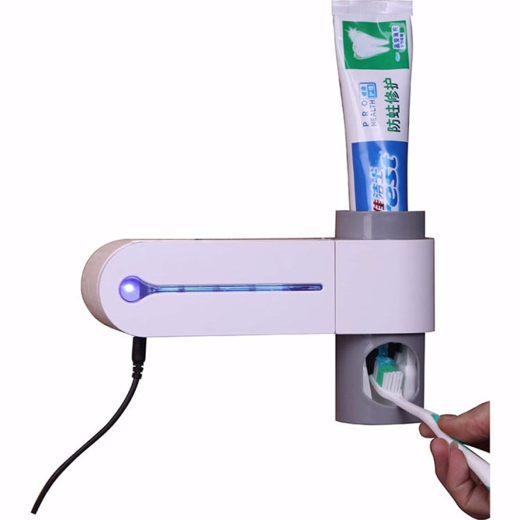 Dispenser automatico dentifricio con sterilizzatore UV