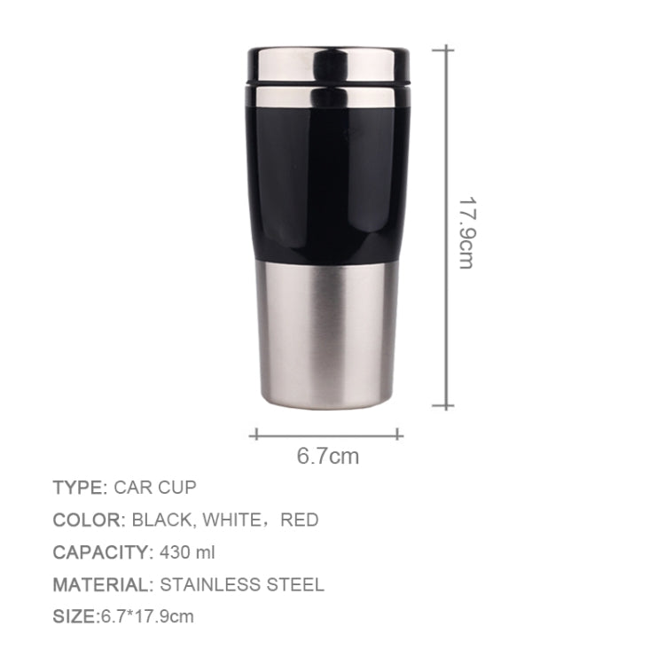 Tazza in acciaio inox con doppio isolamento 430 ml