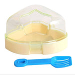 Vasca bagno a stella staccabile per criceti 15 x 11 x 10 cm - immagine 2