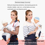 Marsupio ergonomico con seggiolino per bambini 0-3 anni