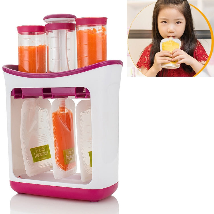 Spremitore manuale per purea bambini con base antiscivolo