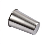 Bicchiere da vino in acciaio inox 320 ml argento