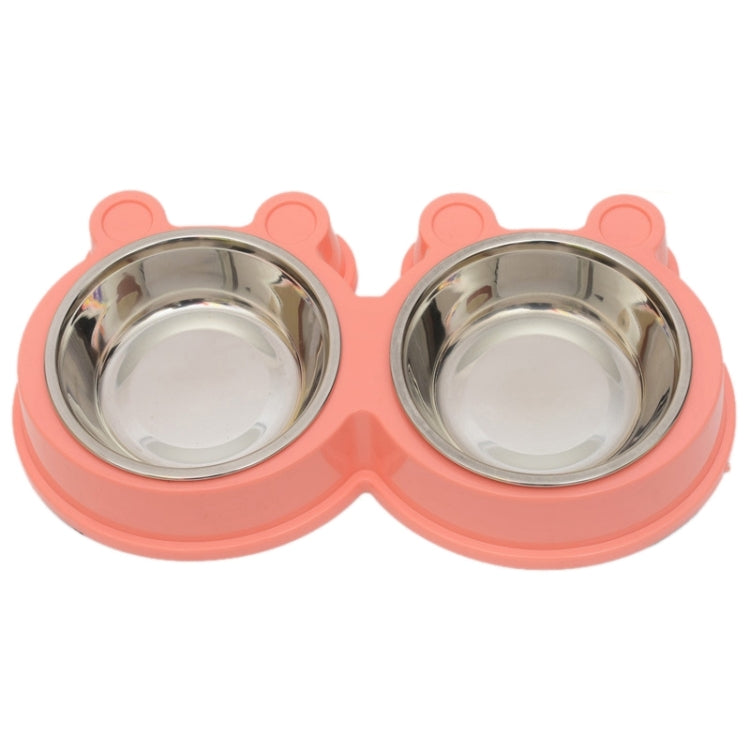 Ciotole 2 in 1 in acciaio inox per animali domestici