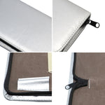 Borsa porta forbici da parrucchiere in PU nera 22 x 11,5 cm - immagine 3