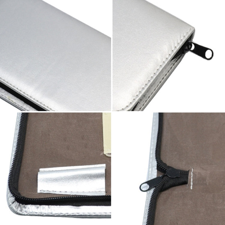 Borsa porta forbici da parrucchiere in PU nera 22 x 11,5 cm - immagine 3