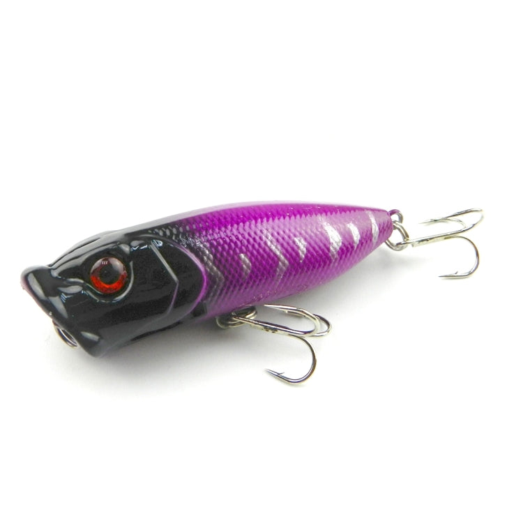 Esche da pesca artificiali Popper 6,5 cm con ganci