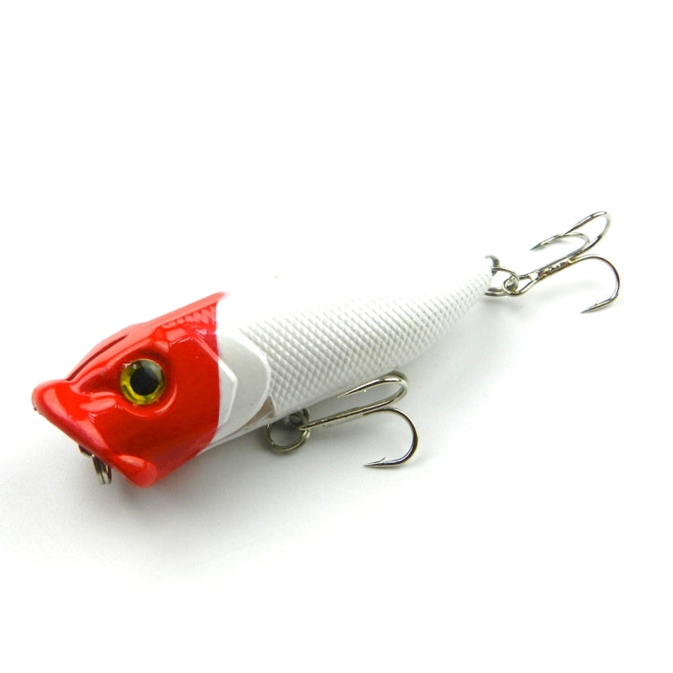 Esche da pesca artificiali Popper 6,5 cm con ganci
