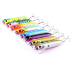 Esche da pesca artificiali Popper bioniche 9,5 cm