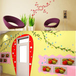 36 Farfalle adesive 3D a specchio per decorare pareti